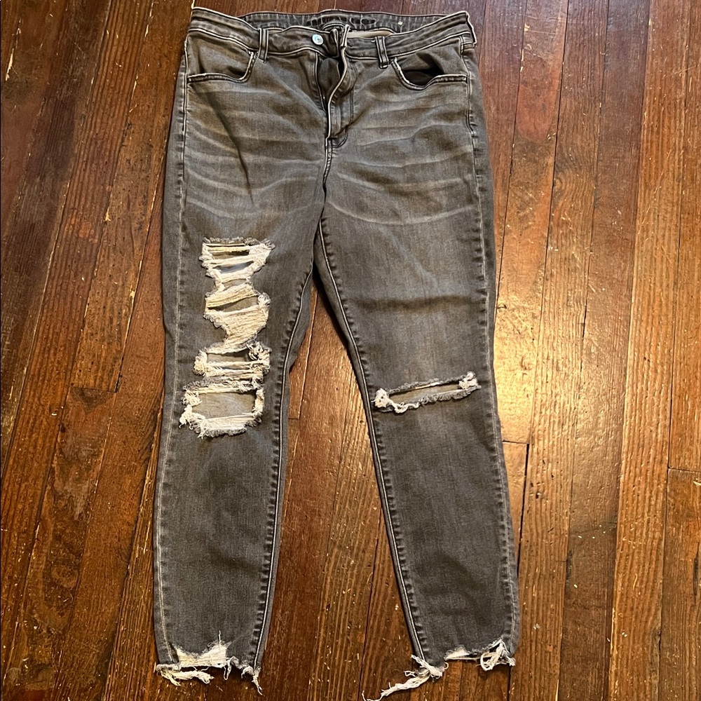 American eagle super high rise jegging